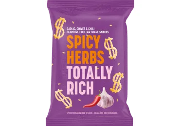 Kartulisnäkid küüsl.mur.Dollar Snack 50g
