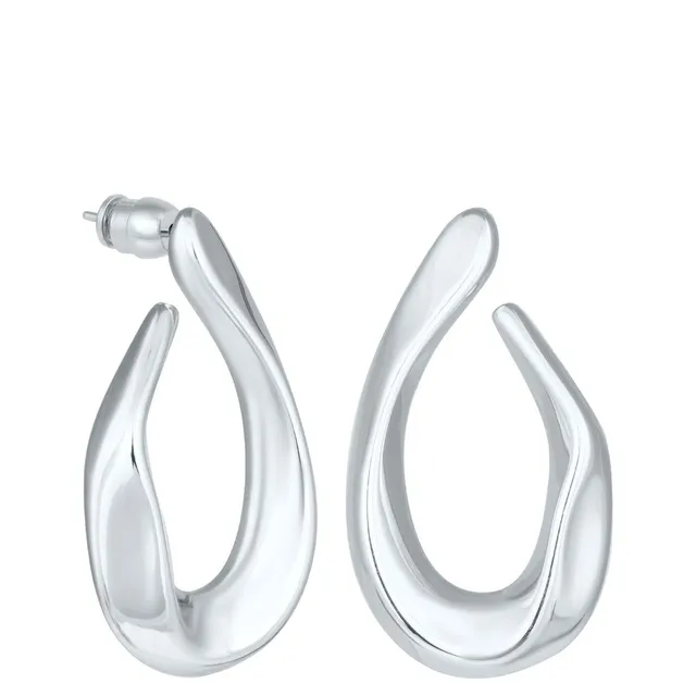 DONDELLA Fluéra Silver Earrings 12.2g