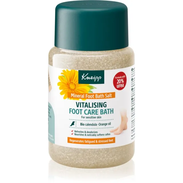 Kneipp Foot Care Vannisoolad jalalabadele Bio Calendula & Orange Oil 500 g