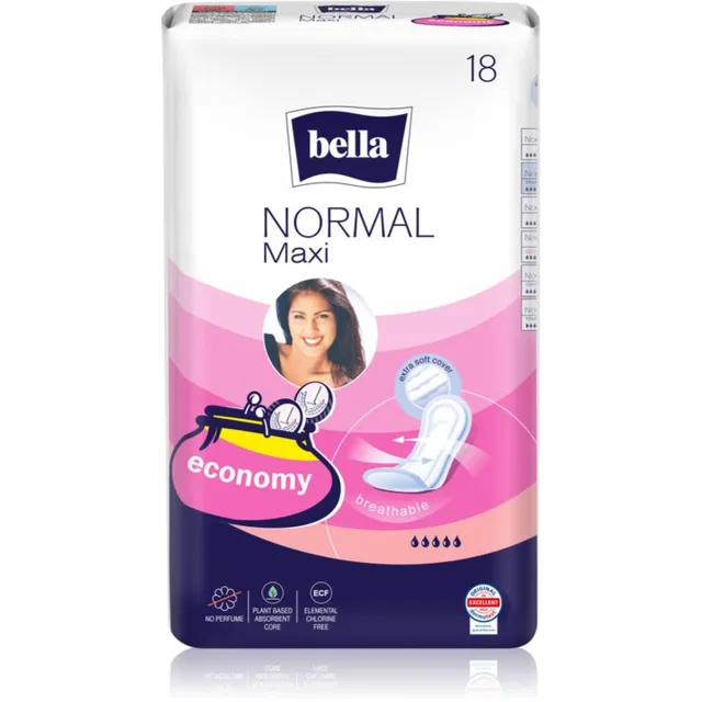 BELLA Normal Maxi Hügieenisidemed 18 tk
