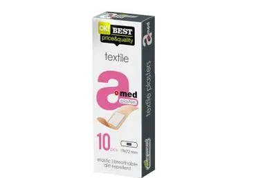 Plaaster AMED Textile 10tk