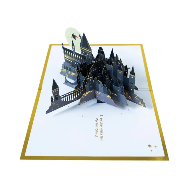 Pop-up kaart, Harry Potter (pakendis), HALLMARK, 1 tk
