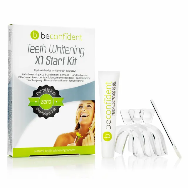 Beconfident® Teeth Whitening X1 Start Kit hammaste valgendamiskomplekt
