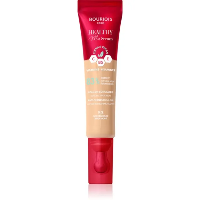 Bourjois Healthy Mix Serum Niisutav peitekreem näole ja silmaümbruse piirkonnale varjund 53 Golden Beige 13 ml