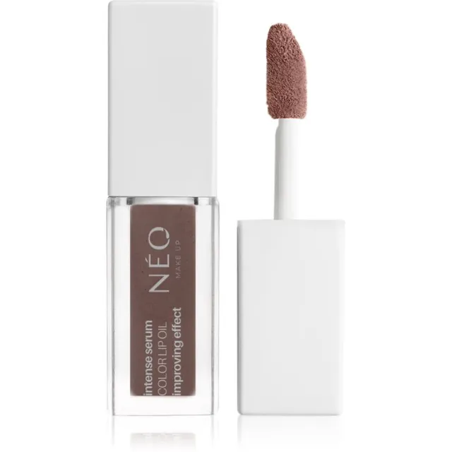 NEO MAKE UP Intense Serum Color Lip Oil Kauapüsiv vedel huulepulk varjund 02 Rose Nude 4.5 ml
