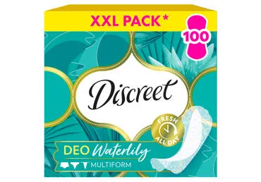 Pesukaitsmed DISCREET Waterlily 100tk