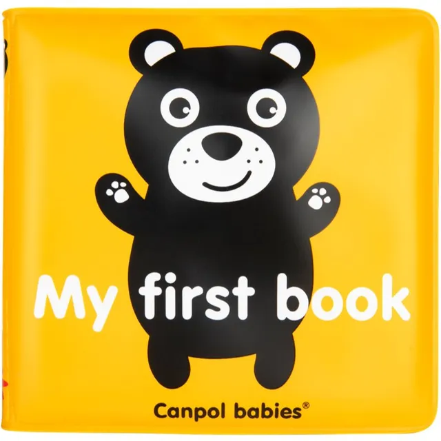 Canpol babies Soft Playbook kontrastne haridusraamat kriuksuga 1 tk