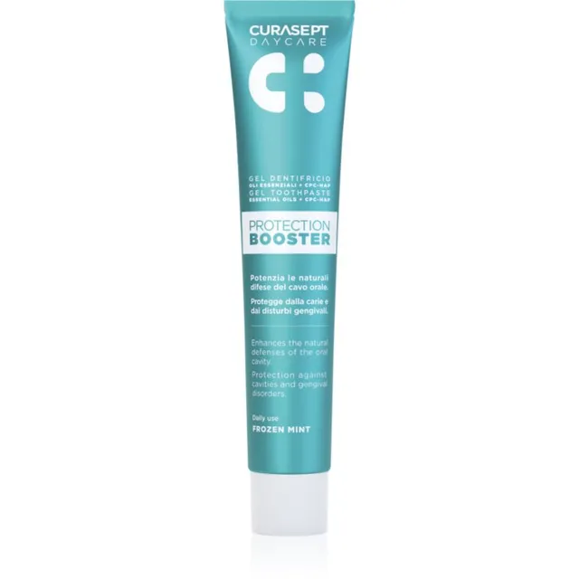 Curasept Daycare Protection Booster Frozen Mint Geel-hambapasta 75 ml