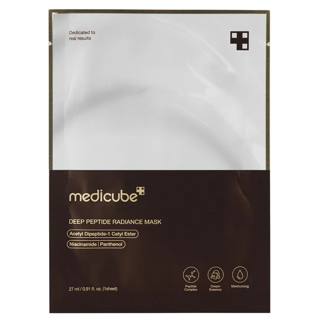 MEDICUBE Deep Peptide Radiance Sheet Mask 27ml