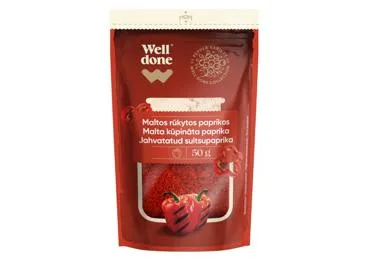 Jahvatatud suitsupaprika WELL DONE 50g