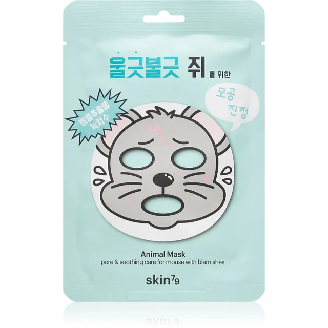 Skin79 Animal For Mouse With Blemishes Lehtmask probleemsele nahale, akne vastu 23 g