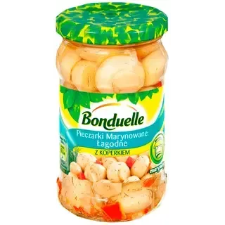 Bonduelle marineeritud šampinjonid tilliga 280/165 g