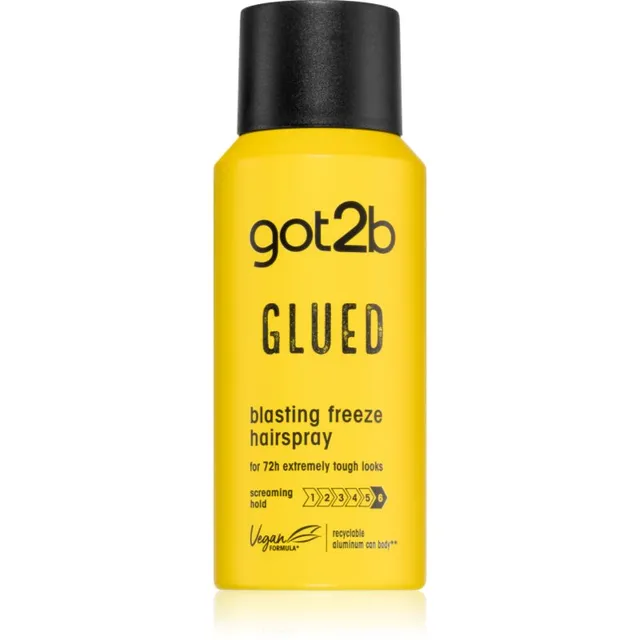 got2b Glued Blasting Freeze Hairspray Eriti tugevalt fikseeriv juukselakk 100 ml