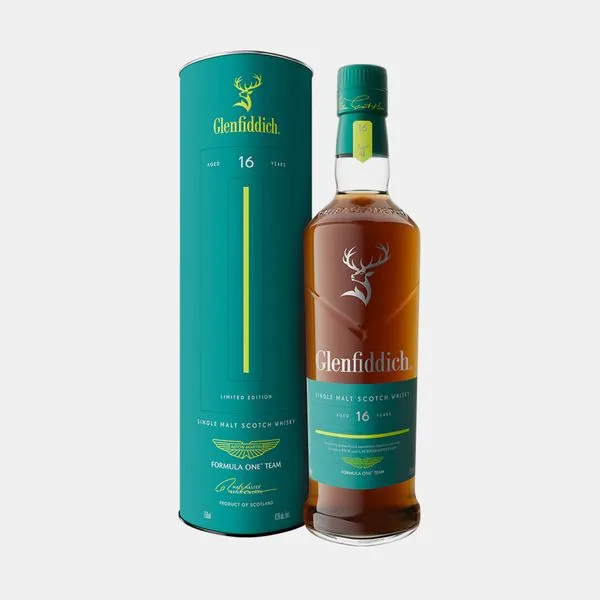 Glenfiddich 16 YO Aston Martin F1 70cl Suurbritannia