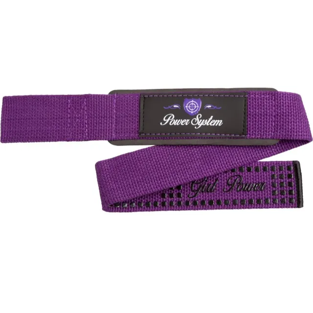Power System G Power tõstmisrihmad treenimiseks värv Purple 1 tk