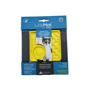 LickiMat® Kitty Yellow lakumatt kassidele