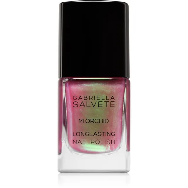 Gabriella Salvete Longlasting Enamel Holograafilise efektiga küünelakk varjund 14 Orchid 11 ml