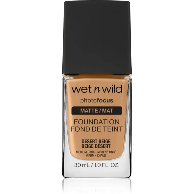 Wet n Wild PhotoFocus Matistav vedel jumestuskreem varjund Desert Beige 30 ml