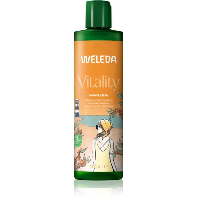 Weleda Vitality Turgutav dušigeel Sea ​​buckthorn, Grapefruit and Mandarin 400 ml