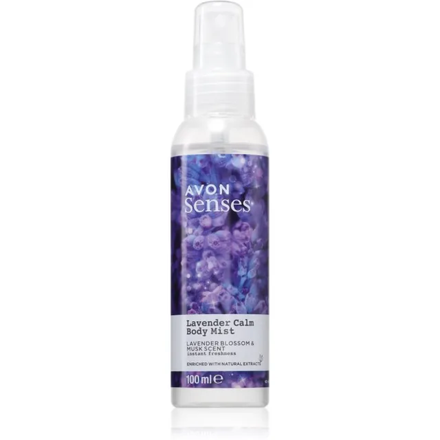 Avon Senses Lavender Calm Lõhnastatud kehapihusti 100 ml