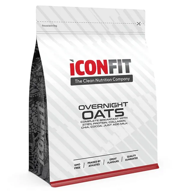 ICONFIT Overnight Oats Raspberry-Coconut 1000g