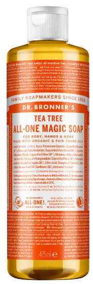 DR.BRONNER'S ökoloogiline vedelseep TEA TREE