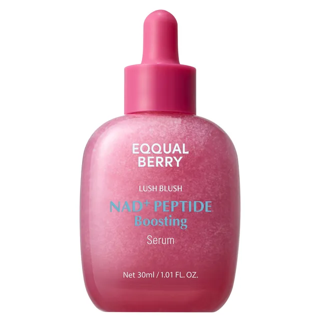 EQQUALBERRY Lush Blush NAD+Peptide Boosting Serum 30ml
