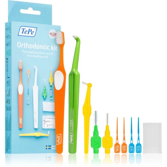 TePe Orthodontic Kit komplekt breketite puhastamiseks
