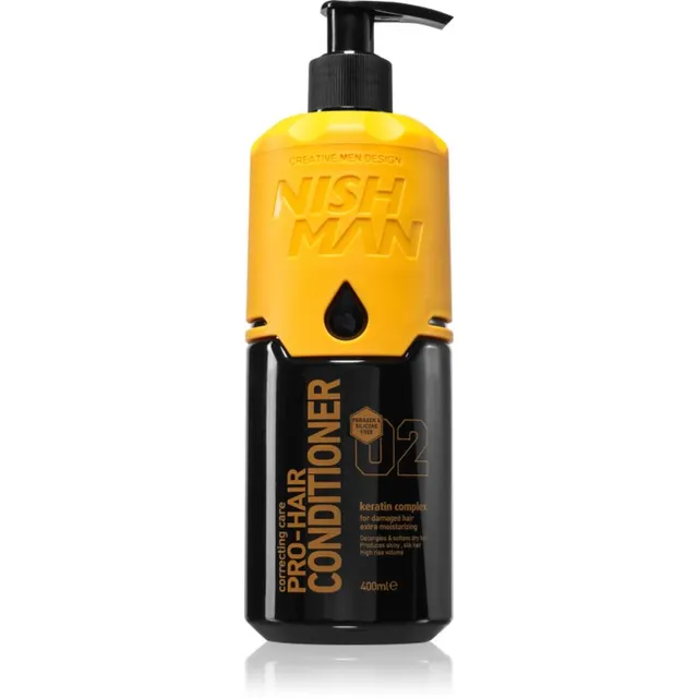 Nish Man 02 Juuksepalsam meestele 400 ml