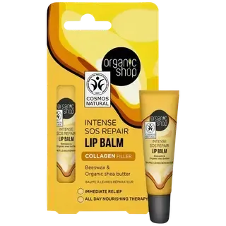 Huulepalsam Organic Shop Repair mesilasvahaga 10ml
