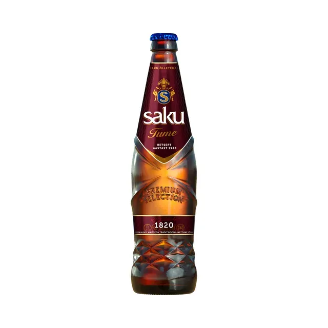 Õlu Tume, SAKU, 500 ml pudel