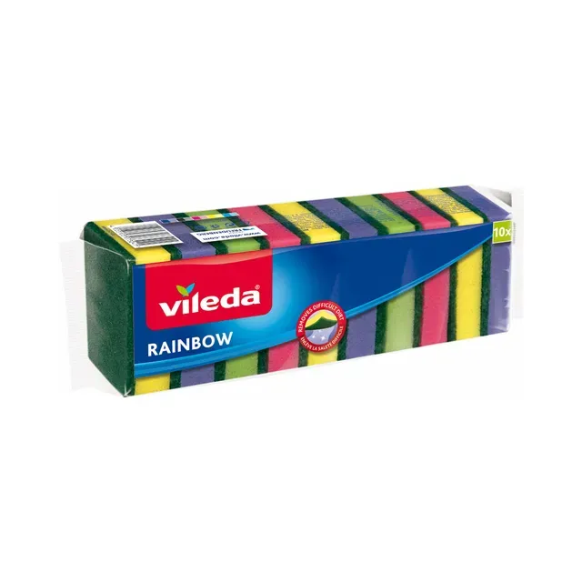 Svammid Rainbow, VILEDA, 10 tk
