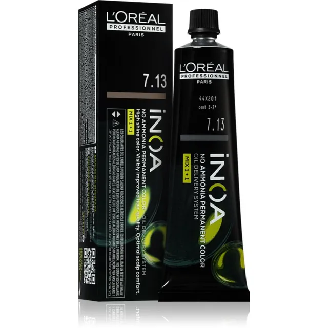 L’Oréal Professionnel Inoa Püsijuuksevärv ammoniaagivaba varjund 7.13 60 ml