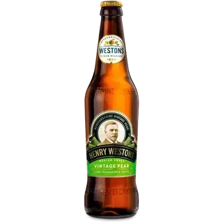 Henry Westons Vintage Pear perry 6%vol 500 ml