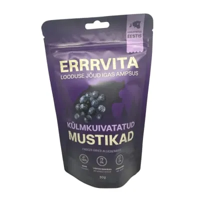 Mahemustikad Külmkuivatatud Errrvita 50g