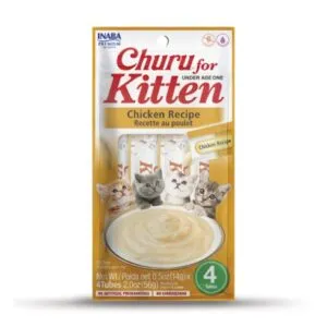 Inaba Churu Kitten Kana kreem maiustus kassipojale
