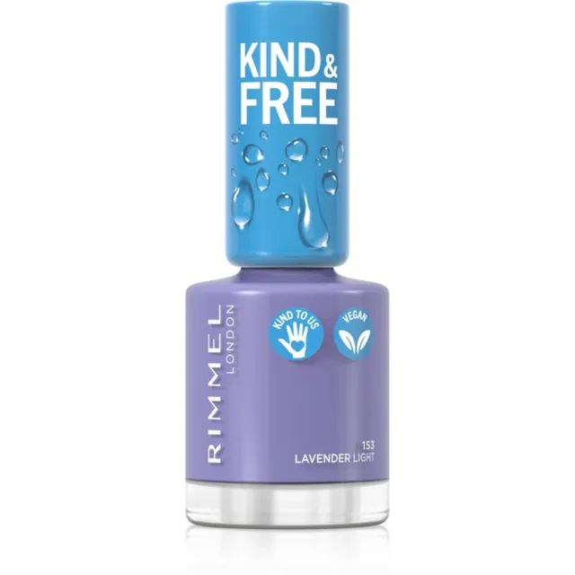 Rimmel Kind & Free Küünelakk varjund 153 Lavender Light 8 ml