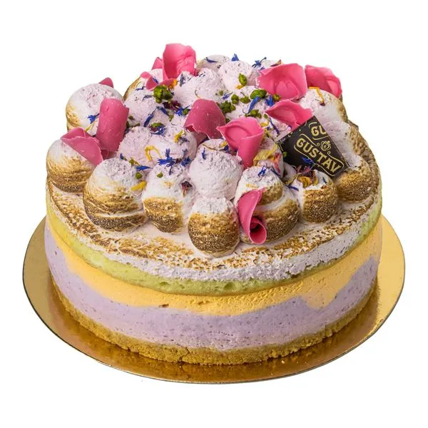 Kohupiima-sefiiritort Rose 1kg