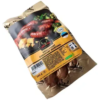 Linnamäe Grillvorst cheddari juustuga 380g