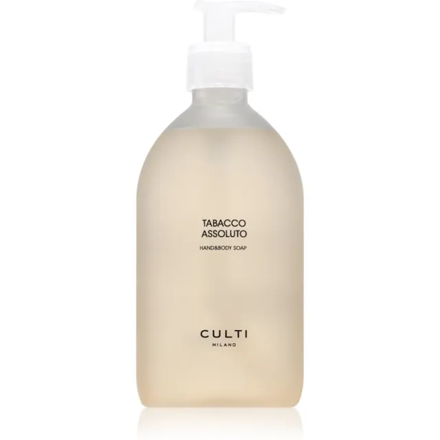 Culti Milano Hand&Body Tabacco Assoluto vedel lõhnaseep unisex 500 ml