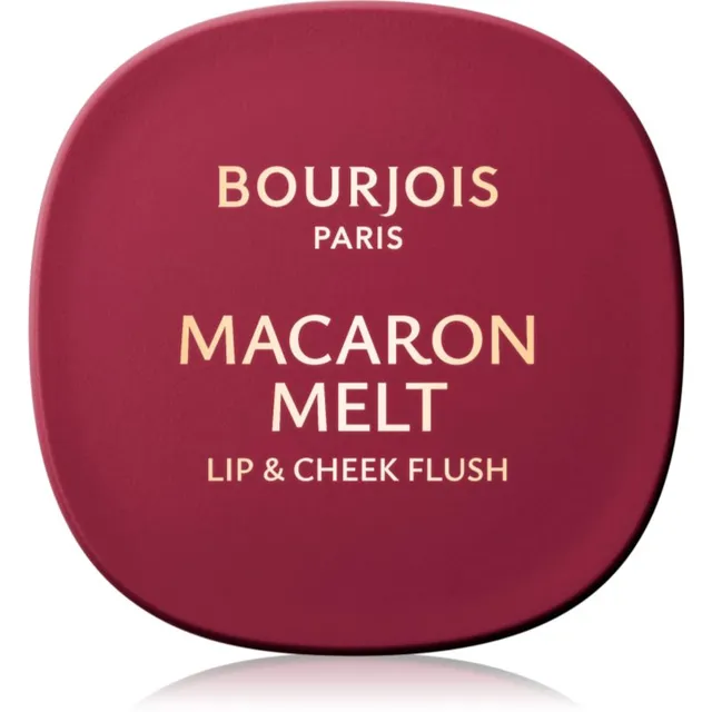 Bourjois Macaron Melt Lip & Cheek Flush Põsepuna kaks-ühes varjund 05 Berry Smoothy 5 g