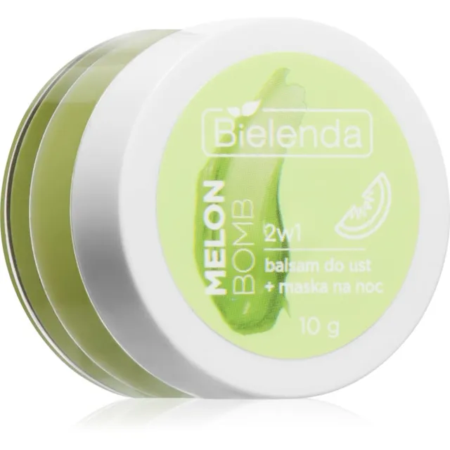 Bielenda Lip Care Lip Balm + Night Mask Huulepalsam lõhn Melon Bomb 10 g
