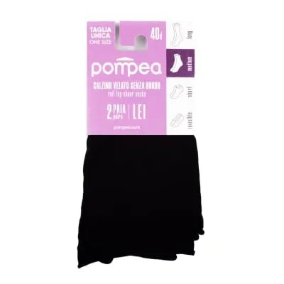 Naiste sokid Pompea 40 nero 2p