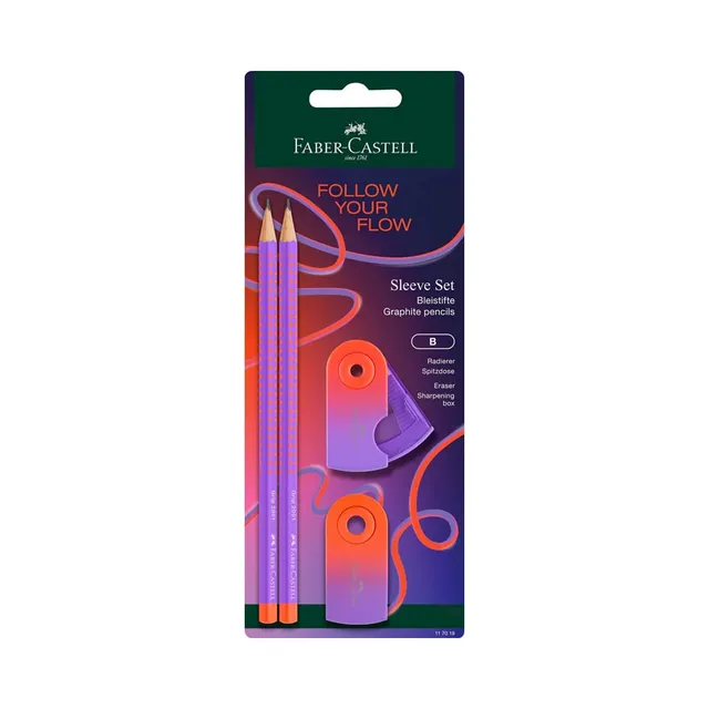 Pliiatsikomplekt Flow Edition Punchy Melon, FABER CASTELL, 1 tk