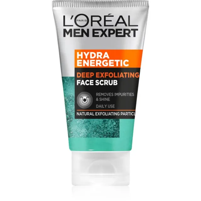 L’Oréal Paris Men Expert Hydra Energetic tahke koorimisvahend näole meestele 100 ml