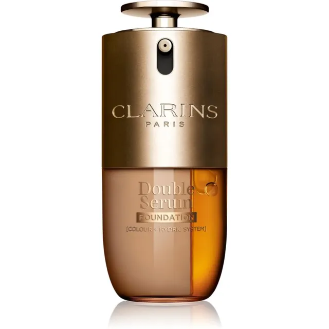 Clarins Double Serum Foundation Vananemisvastane ja valgustpeegeldav jumestuskreem varjund M4W 30 ml