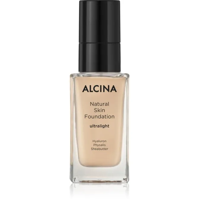 Alcina Natural Skin Foundation Ülikerge jumestuskreem varjund Ultralight 35 ml
