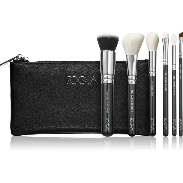 ZOEVA The Essential Brush Set pintslite komplekt koos kotiga 1 tk