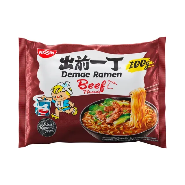 Aasiapärane Ramen kiirnuudlisupp veiselihamaitseline (pakis)