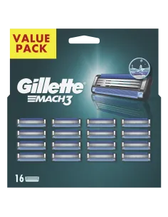 Gillette Mach3 meeste varuterad 16 tk